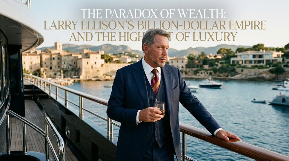 The Paradox of Wealth: Larry Ellison’s Billion-Dollar Empire and the ...